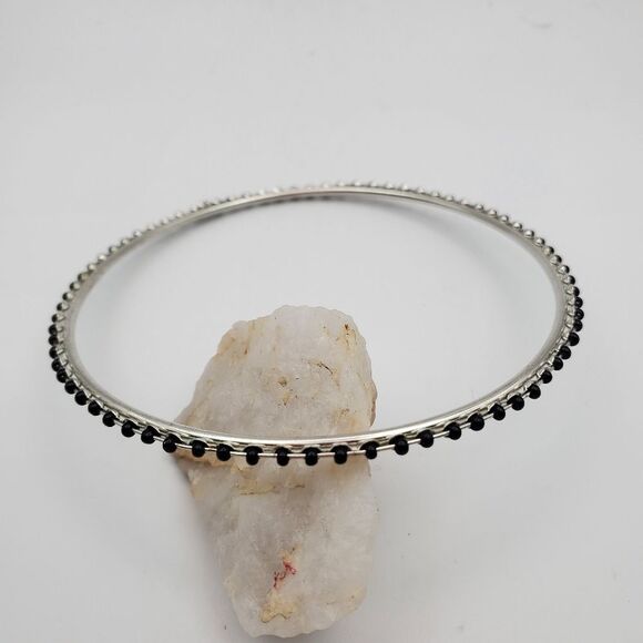 Jokers fool black lined‎ beaded bracelet - Picture 1 of 2